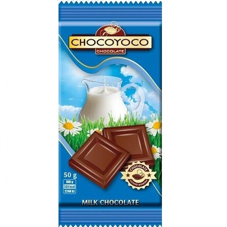 Milk chocolate 'Chocoyoco' 50g